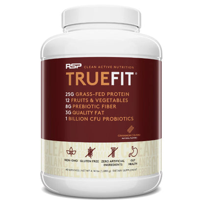 RSP Nutrition TrueFit Grass Fed Protein 4lbs