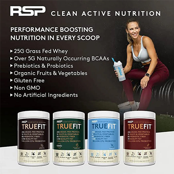 RSP Nutrition TrueFit Grass Fed Protein 4lbs