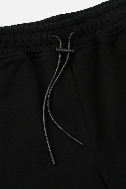 RTA Clyde Elasticated Short - Black Mixed Logo