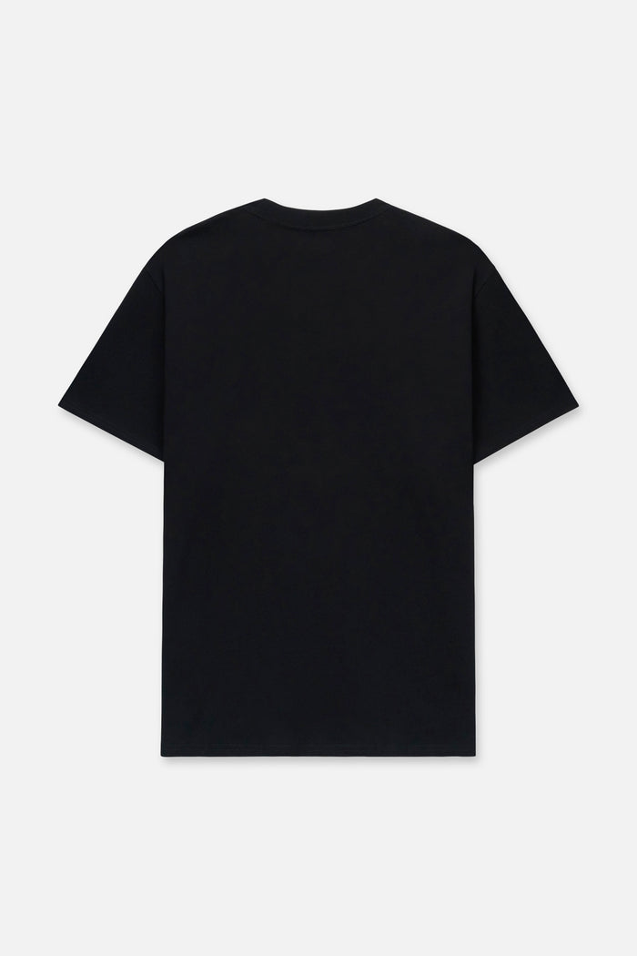 RTA Colin Oversized Short Sleeve Tee - Black Mixed Logo