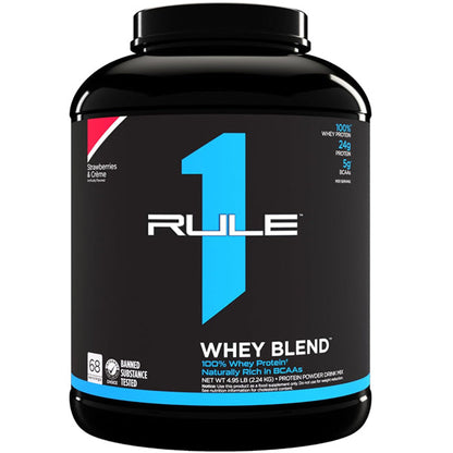 Rule1 100% Whey Protein Blend 5lbs