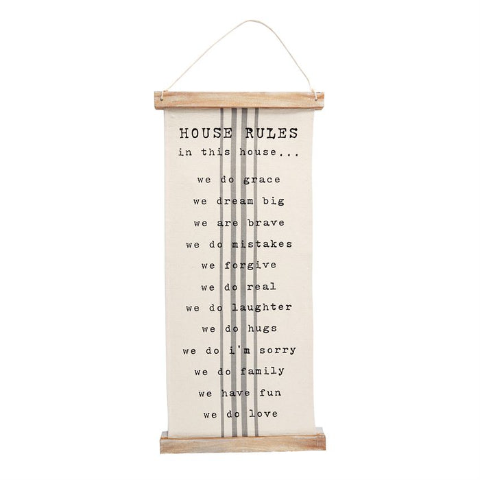 Rules Fabric Hanger