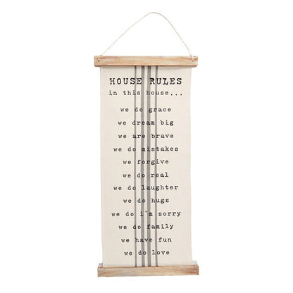 Rules Fabric Hanger