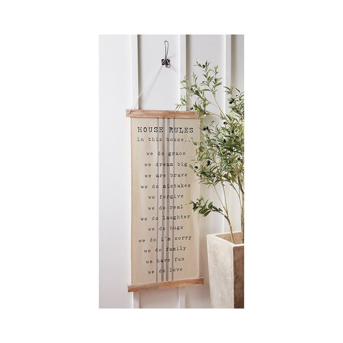 Rules Fabric Hanger