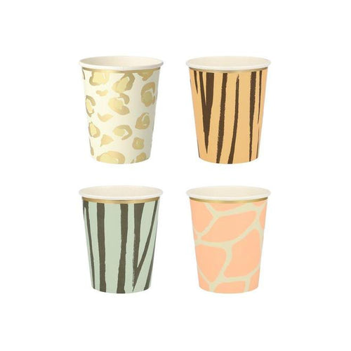 Safari Animal Print Party Cups