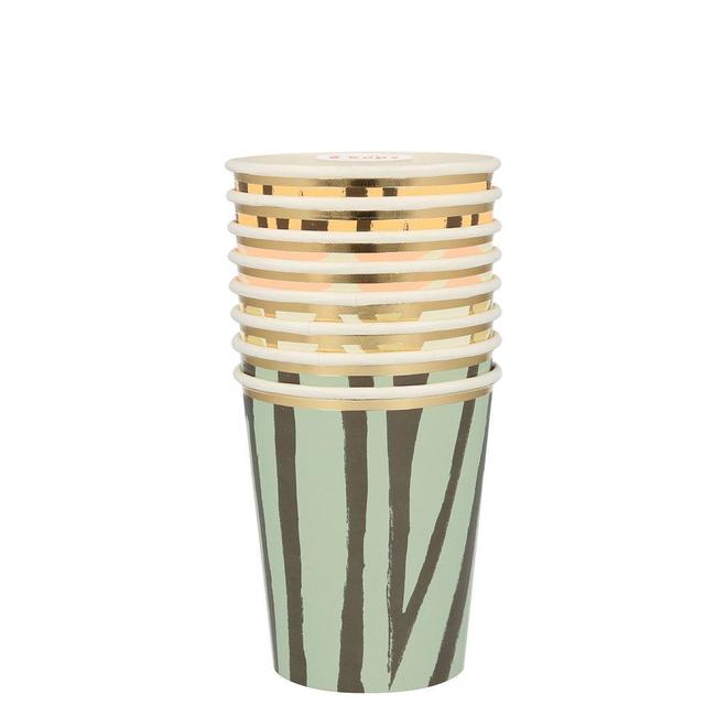 Safari Animal Print Party Cups