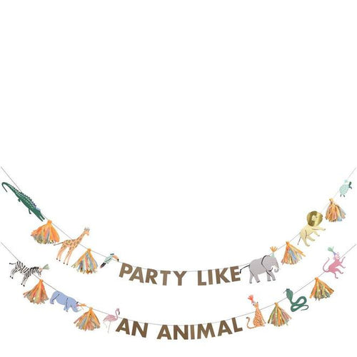 Safari Animals Large Garland