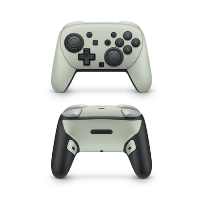 Sage Green Nintendo Switch Pro Controller Decal Skins