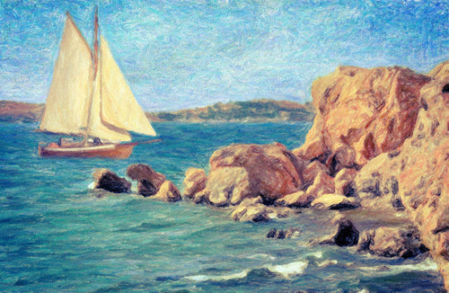 Sail away - Art Print - Zapista