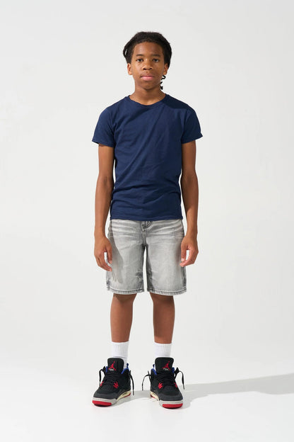 Serenede - TITAN Denim Shorts Grey