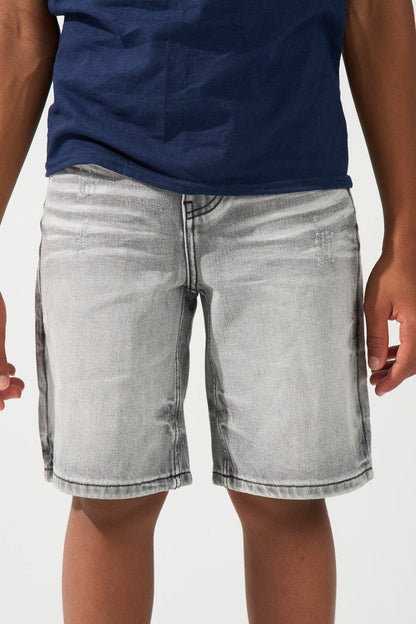 Serenede - TITAN Denim Shorts Grey