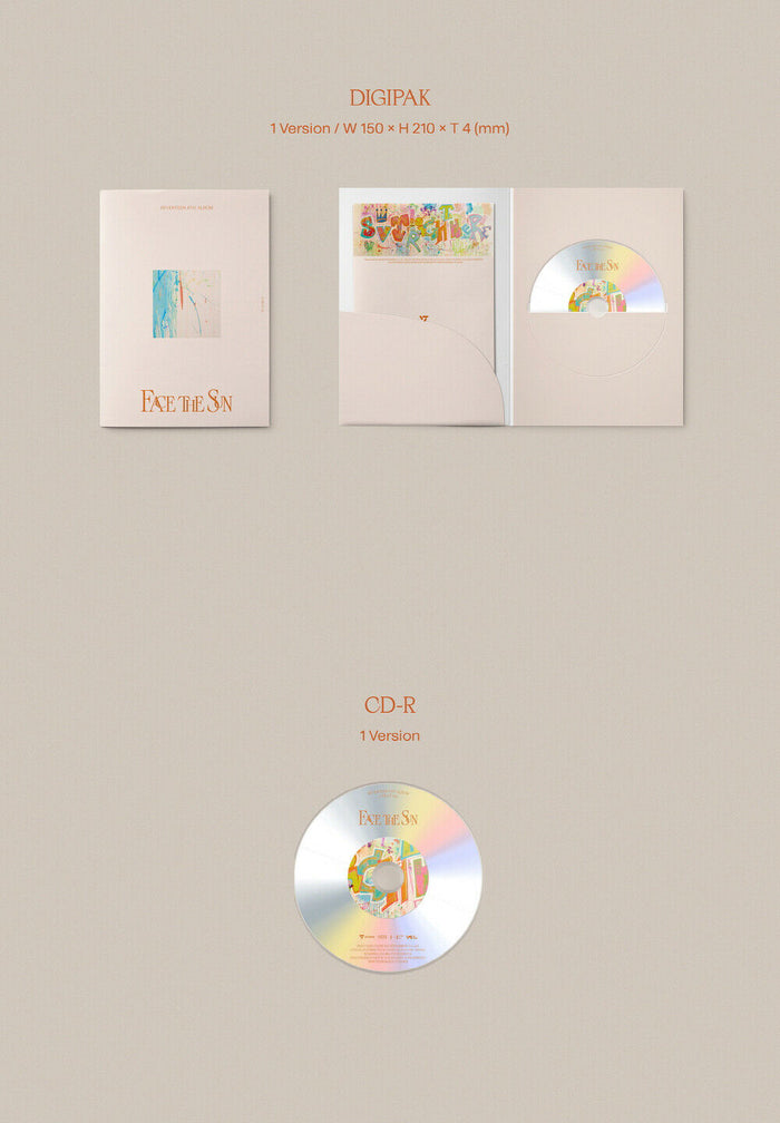 SEVENTEEN - Face The Sun Carat Version (You Can Choose Version)