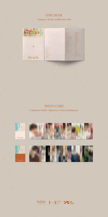 SEVENTEEN - Face The Sun Carat Version (You Can Choose Version)