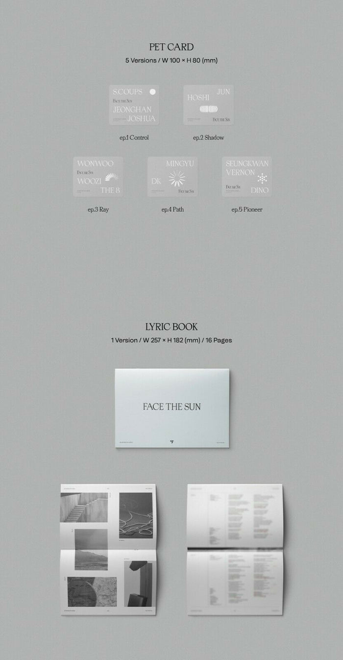 SEVENTEEN - Face the Sun  (You Can Choose Version)