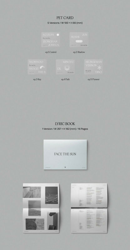 SEVENTEEN - Face the Sun  (You Can Choose Version)