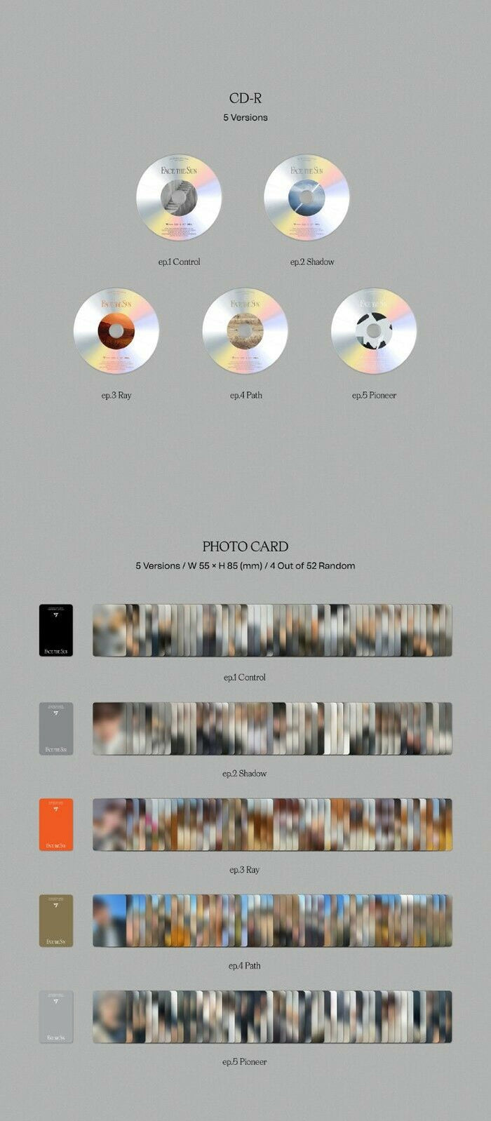 SEVENTEEN - Face the Sun  (You Can Choose Version)
