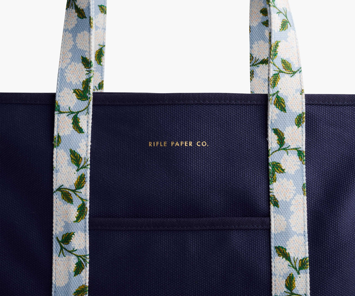 Canvas Carry All - Hydrangea
