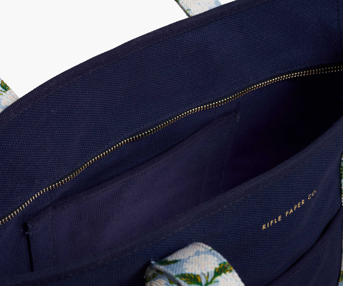Canvas Carry All - Hydrangea