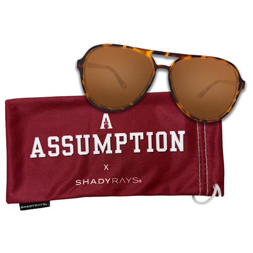 Shady Rays Aviator Crossover - Amber Tortoise Polarized Sunglasses