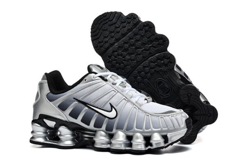 Nike Shox TL Off Noir Metallic Silver