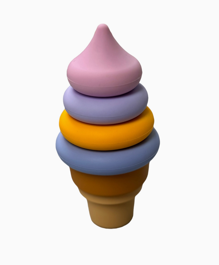 Silicone Stacking Ice Cream Teether