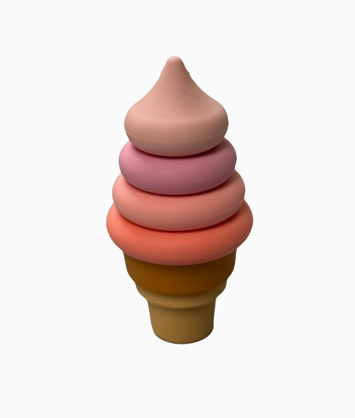 Silicone Stacking Ice Cream Teether