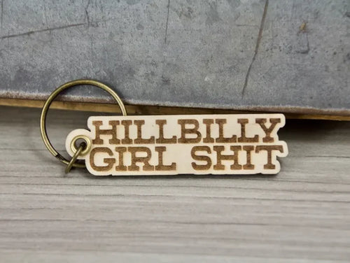 Slate & Stone Co. - Hillbilly Girl Sh*t Keychain