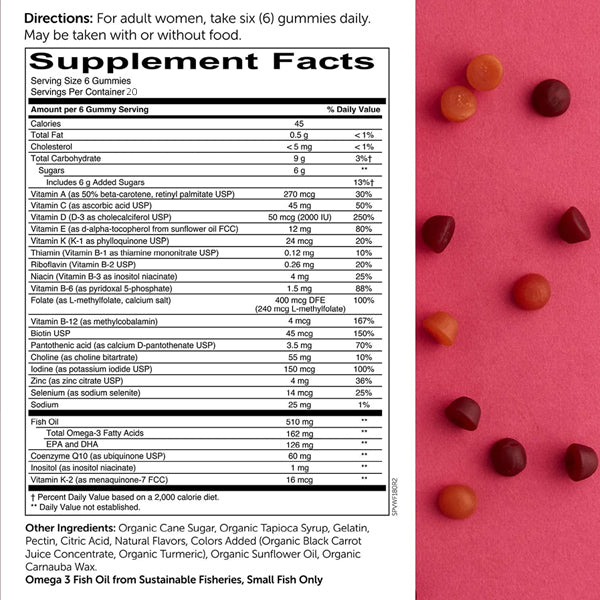 Smarty Pants Women's Formula Multi Gummies