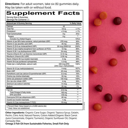 Smarty Pants Women's Formula Multi Gummies