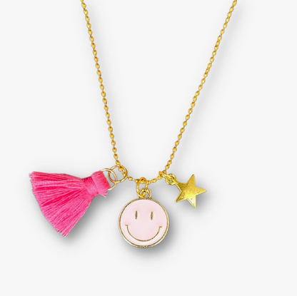 Smile Tassel Necklace