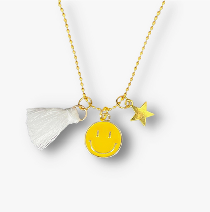 Smile Tassel Necklace