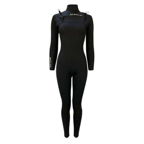Sola Nova Women's 5/4mm GBS Front Zip Full Wetsuit with quick-dry thermal lining and anatomical fit