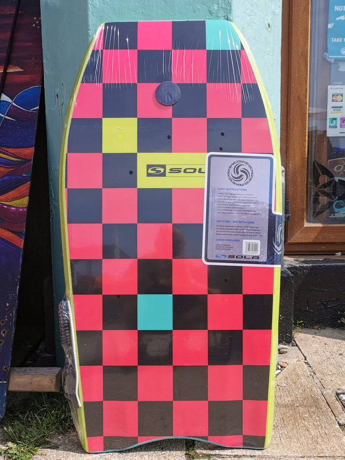 Sola REVOLVER Body Board - Blue/Lime/Pink Square 2022