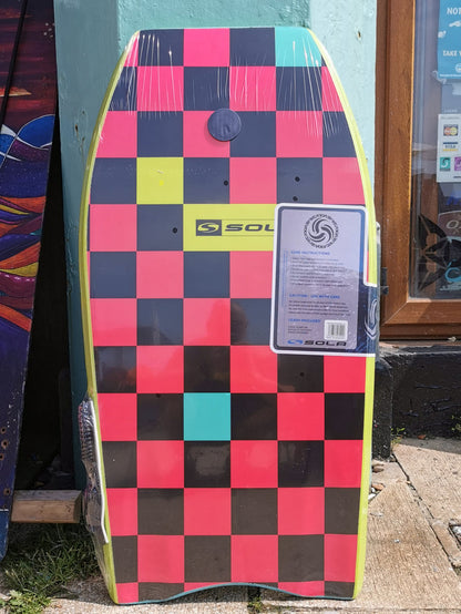 Sola REVOLVER Body Board - Blue/Lime/Pink Square 2022