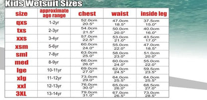 Sola Storm Kids 3/2mm Full Wetsuit - Blue/Marl - A1713