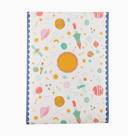 Space Paper Table Runner