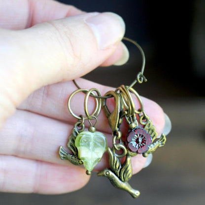 Springtime Bird Stitch Markers