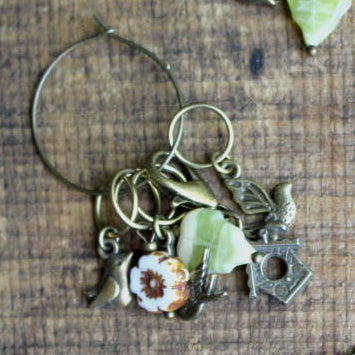 Springtime Bird Stitch Markers