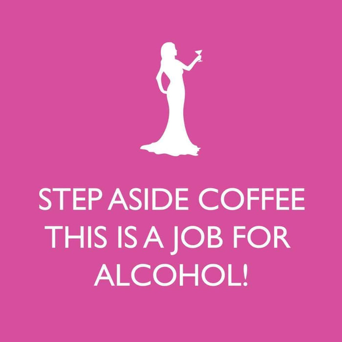 Step Aside Coffee Beverage Napkin