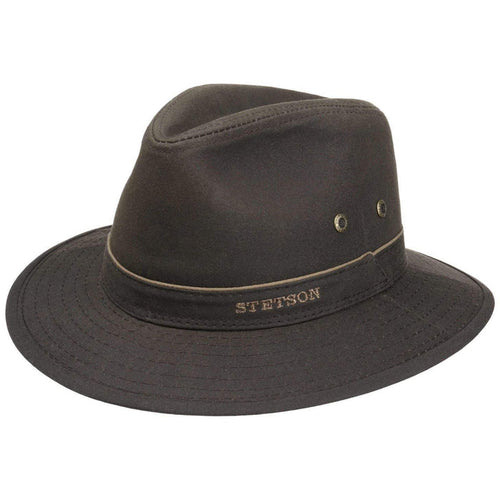 Stetson Hattur - Traveller Waxed Cotton - 2541104 6 - Kormákur & Skjöldur