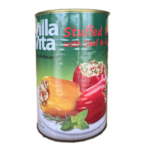 Stuffed Peppers Beef & Rice / Punjene Paprike 670g (Villa Vita)
