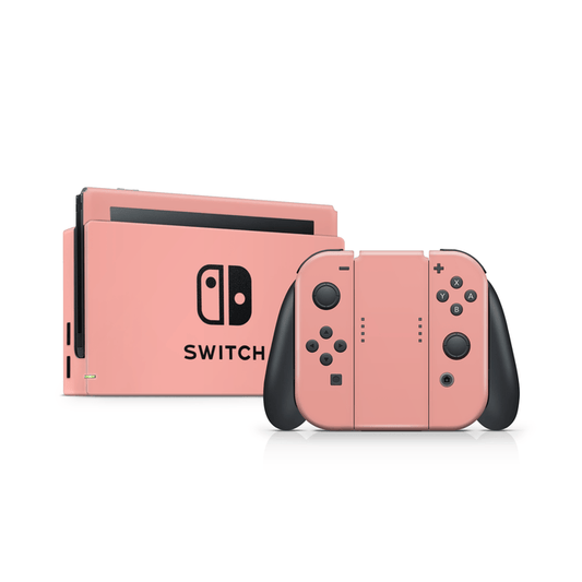 Summertime Coral Nintendo Switch Decal Skin