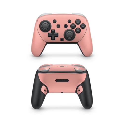 Summertime Coral Nintendo Switch Pro Controller Decal Skins