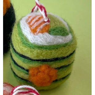 Sushi Felt Wool Ornament- Sold Individually