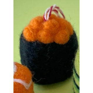 Sushi Felt Wool Ornament- Sold Individually
