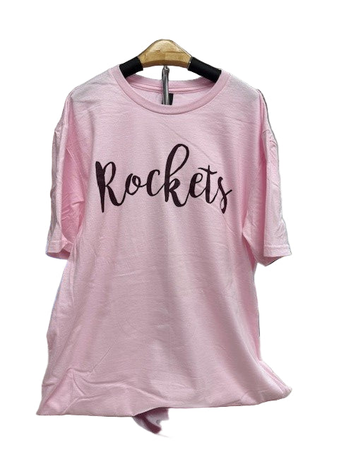 T-Shirt- Pink-Rockets