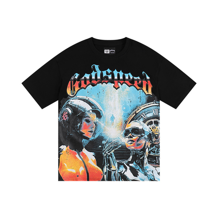 T-Shirt Godspeed Chosen One Layered Black | Streetwear