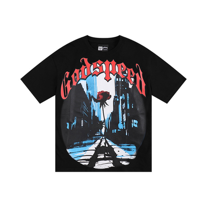 T-Shirt GODSPEED Eagle Eye Black | Streetwear