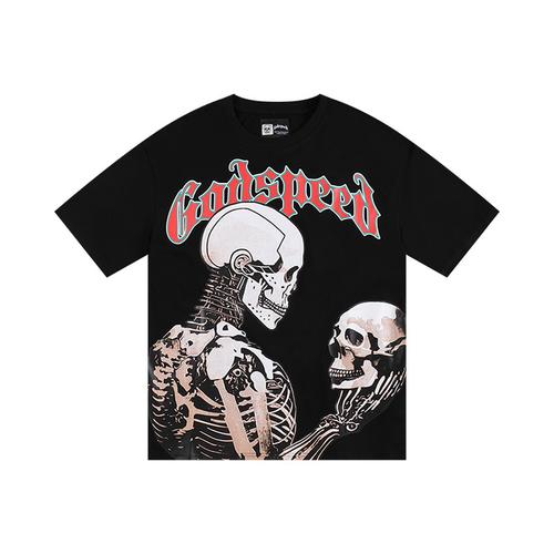 T-Shirt Godspeed Mankind vs Ai III Black/red | Streetwear