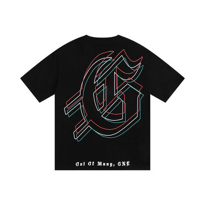 T-Shirt Godspeed Mankind vs Ai III Black/red | Streetwear